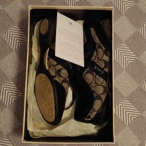Coach Athletic shoes size 9 black none smoking hom